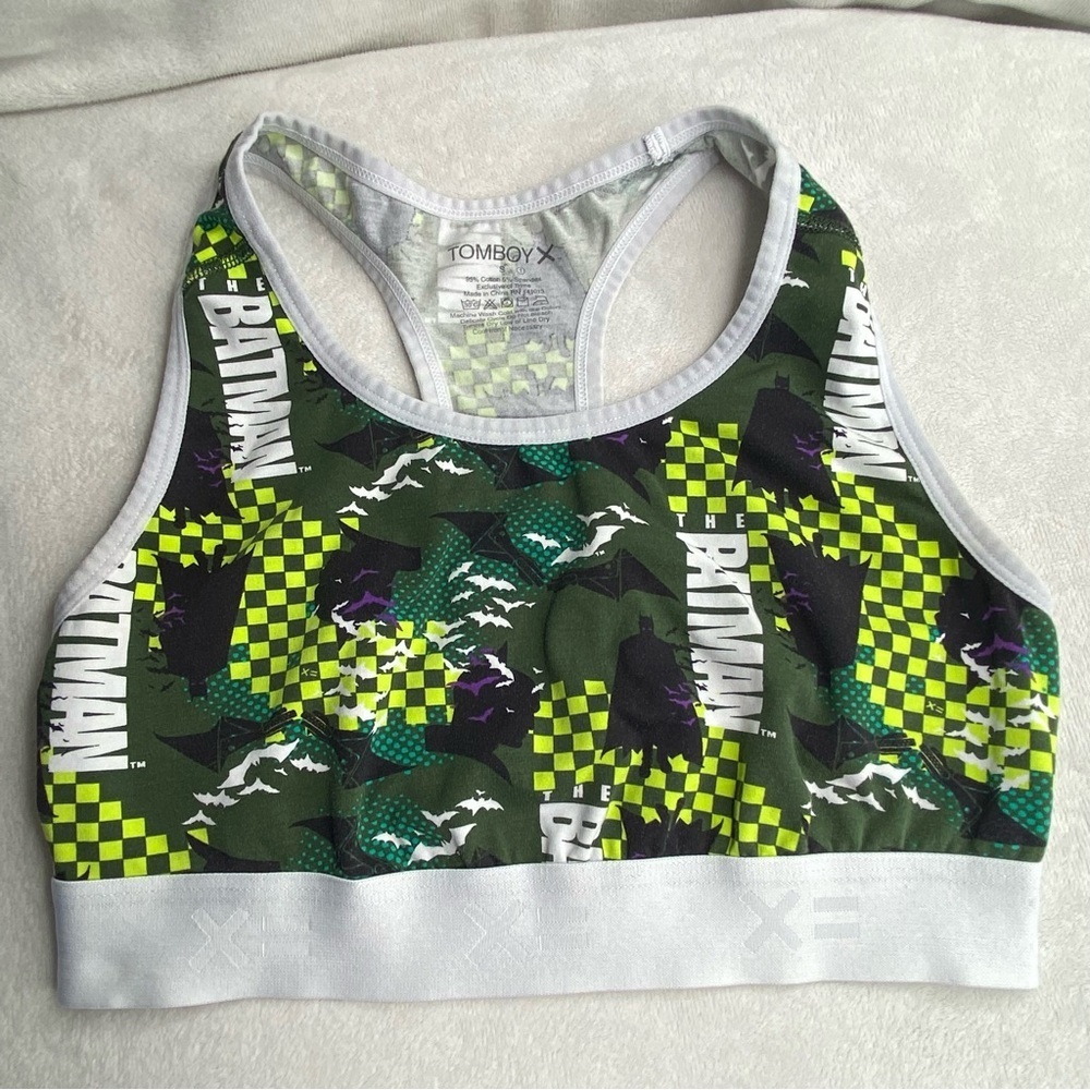 TomboyX Batman Racer Back Bra